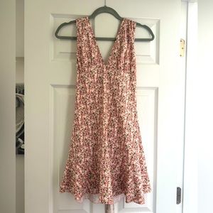Floral mini sundress